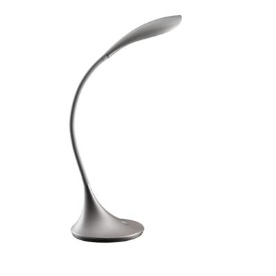 LAMPADA DA TAVOLO PLASTICA COL.GRIGIO